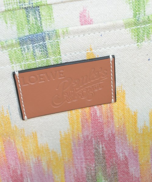 LOEWE（ロエベ）トートバッグ 白 サイズ:- レディース/2200660766621