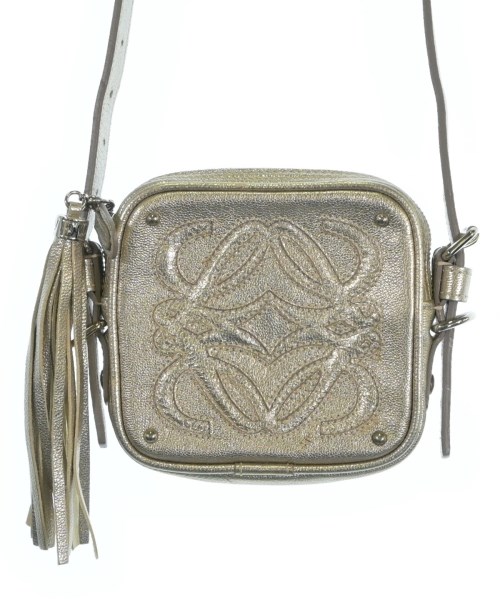LOEWE（ロエベ）ショルダーバッグ ゴールド サイズ:- レディース/2200711874039