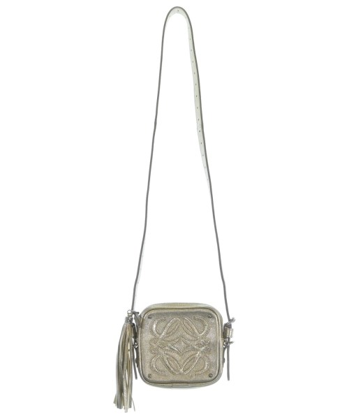 LOEWE（ロエベ）ショルダーバッグ ゴールド サイズ:- レディース/2200711874039