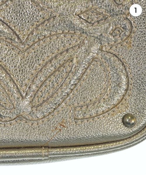 LOEWE（ロエベ）ショルダーバッグ ゴールド サイズ:- レディース/2200711874039