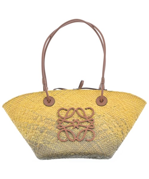 LOEWE（ロエベ）かごバッグ 黄 サイズ:- レディース/2200710730190