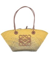 LOEWE（ロエベ）かごバッグ 黄 サイズ:- レディース/2200710730190