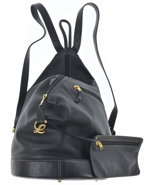 LOEWE（ロエベ）バックパック・リュック 黒 サイズ:- レディース/2200710730206