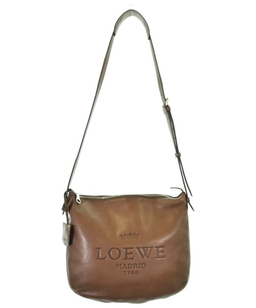 LOEWE（ロエベ）ショルダーバッグ 茶 サイズ:- レディース/2200718513290