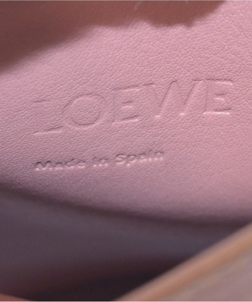LOEWE（ロエベ）ショルダーバッグ ピンク サイズ:- レディース/2200718710170