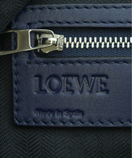 LOEWE（ロエベ）ビジネスバッグ 紺 サイズ:- レディース/2200645421088