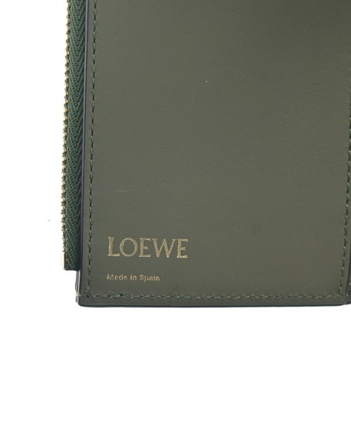 LOEWE（ロエベ）財布・コインケース 緑 サイズ:- レディース/2200646299136