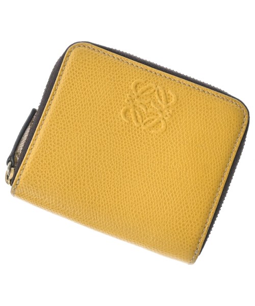 LOEWE(ロエベ)財布・コインケース 黄 サイズ:-/2200648994107