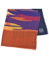 LOEWE（ロエベ）バンダナ・スカーフ 紺 サイズ:- レディース/2200653411125