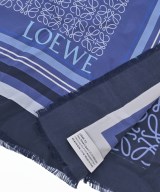 LOEWE（ロエベ）バンダナ・スカーフ 紺 サイズ:- レディース/2200700832859