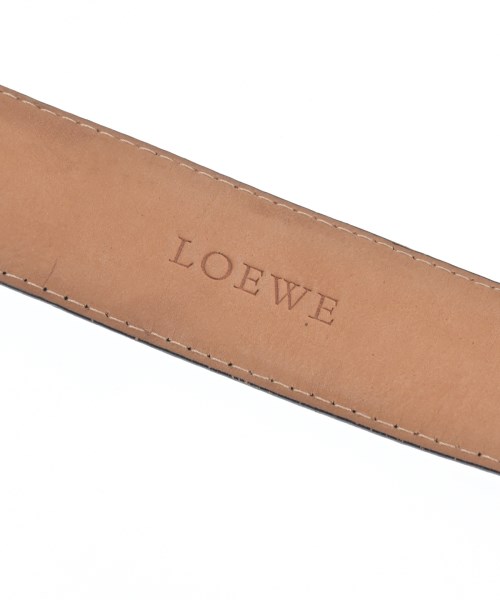 LOEWE（ロエベ）ベルト 黒 サイズ:- レディース/2200700647118