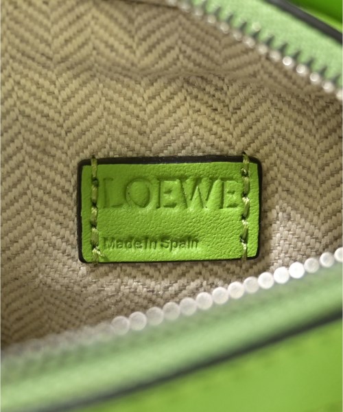 LOEWE（ロエベ）ショルダーバッグ 緑 サイズ:- レディース/2200706819021