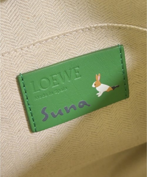 LOEWE（ロエベ）クラッチバッグ 緑 サイズ:- レディース/2200708214022