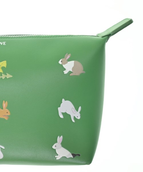 LOEWE（ロエベ）クラッチバッグ 緑 サイズ:- レディース/2200708214022