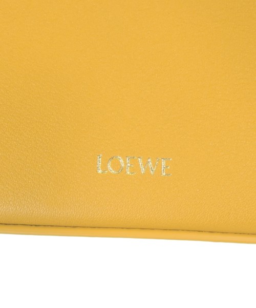 LOEWE（ロエベ）クラッチバッグ 黄 サイズ:- レディース/2200708466025
