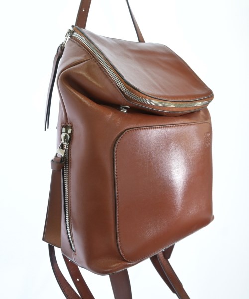 LOEWE（ロエベ）バックパック・リュック 茶 サイズ:- レディース/2200709531043