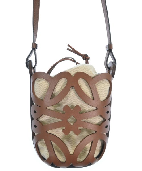 LOEWE（ロエベ）ショルダーバッグ 茶 サイズ:- レディース/2200709604075