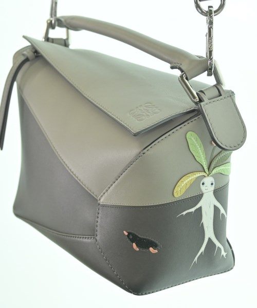 LOEWE（ロエベ）トートバッグ グレー サイズ:- レディース/2200662985068