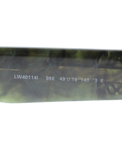 LOEWE（ロエベ）サングラス 緑 サイズ:- レディース/2200662809036