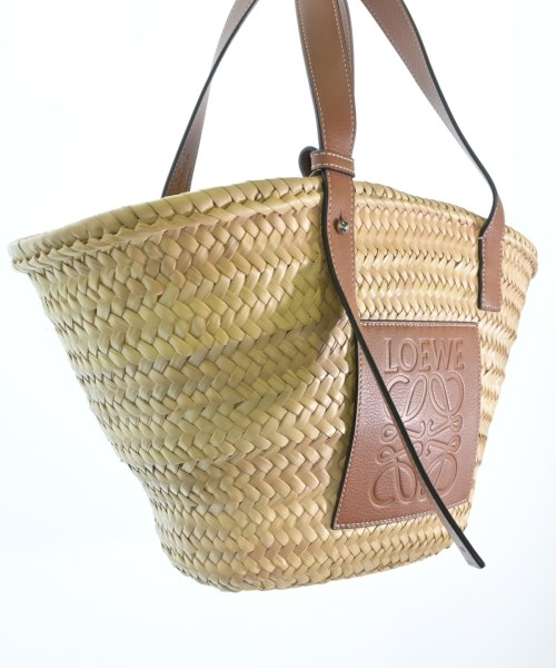 LOEWE（ロエベ）かごバッグ 茶 サイズ:- レディース/2200669646030