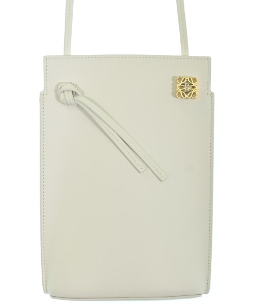 LOEWE(ロエベ)ショルダーバッグ 白 サイズ:-/2200666516091