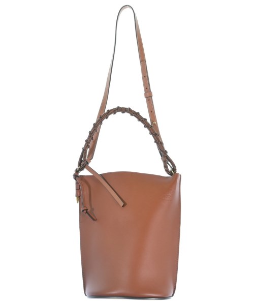 LOEWE（ロエベ）ショルダーバッグ 茶 サイズ:- レディース/2200666611048