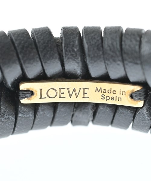 LOEWE（ロエベ）ブレスレット・バングル 黒 サイズ:- レディース/2200671106010