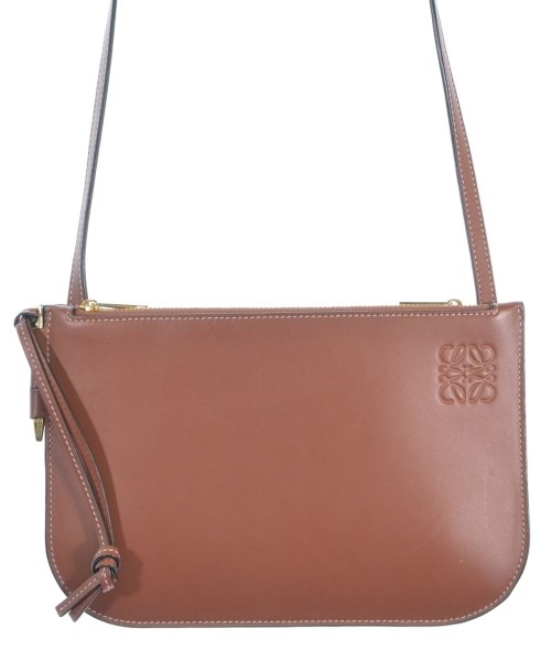 LOEWE(ロエベ)ショルダーバッグ 茶 サイズ:-/2200671122102