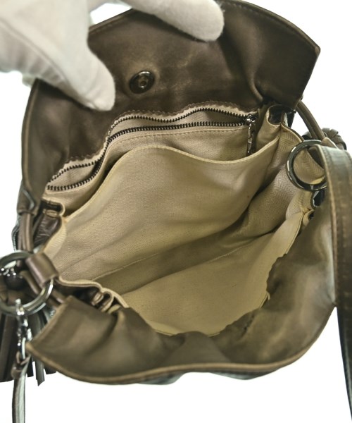LOEWE（ロエベ）ショルダーバッグ 茶 サイズ:22 レディース/2200719902949