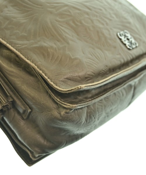 LOEWE（ロエベ）ショルダーバッグ 茶 サイズ:22 レディース/2200719902949