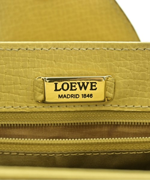 LOEWE（ロエベ）ショルダーバッグ 黄 サイズ:- レディース/2200722313459