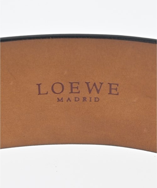 LOEWE（ロエベ）ベルト 黒 サイズ:- レディース/2200722577028