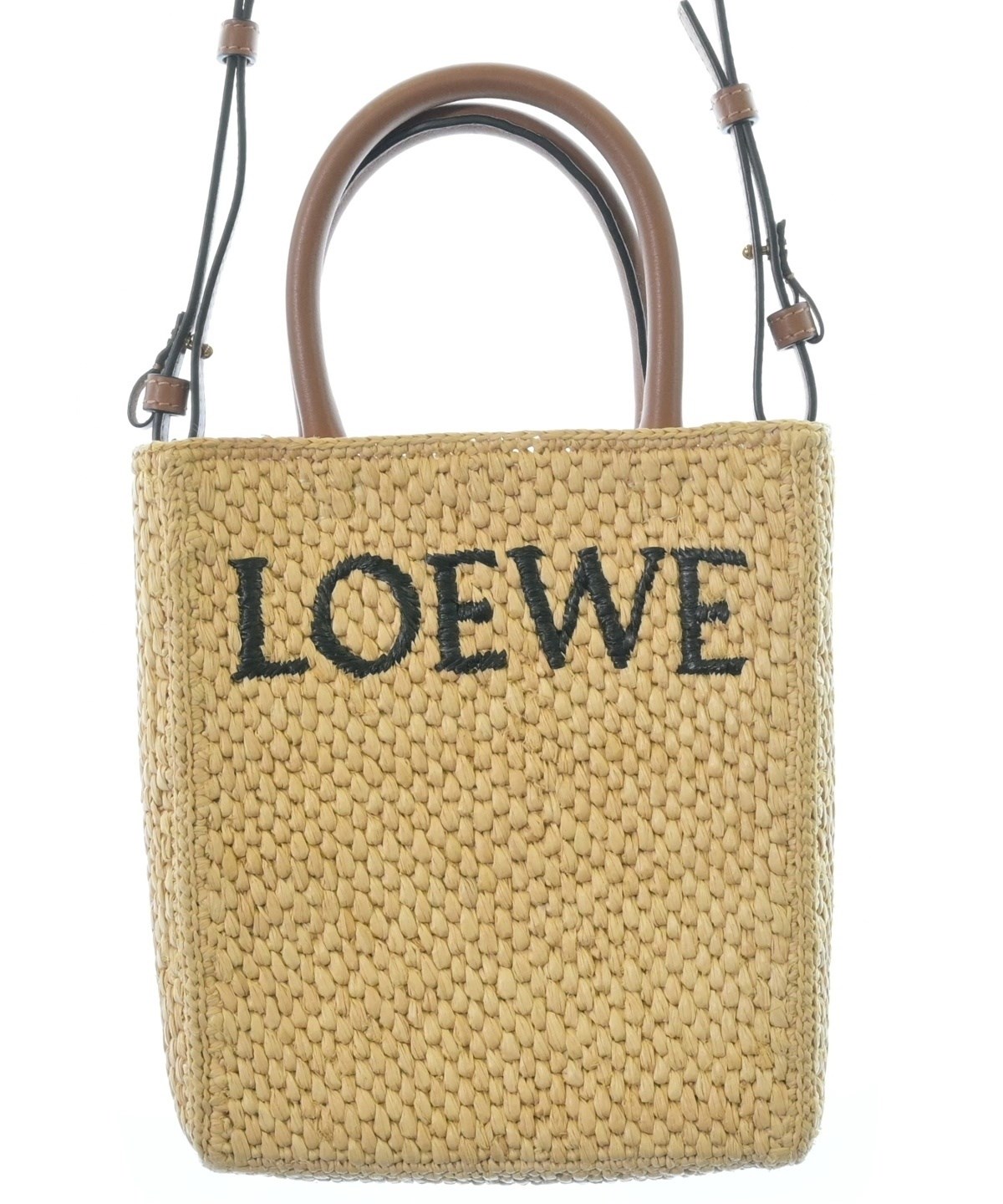 LOEWE ロエベ　生産終了キャンバス地ショルダーバッグ LOEWE（ロエベ）ショルダーバッグ ベージュ サイズ:- レディース