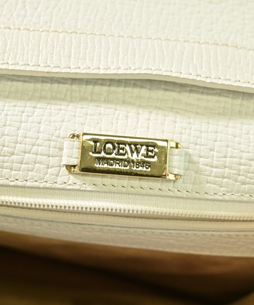 LOEWE（ロエベ）ハンドバッグ 白 サイズ:- レディース/2200685031117