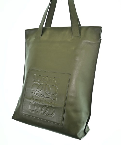 LOEWE（ロエベ）トートバッグ カーキ サイズ:- レディース/2200687091027