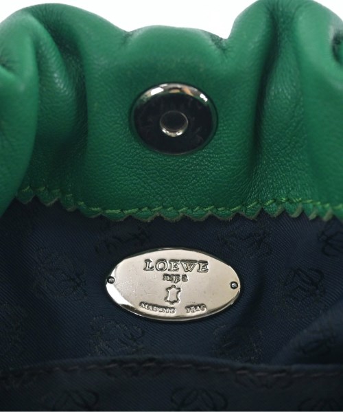 LOEWE（ロエベ）ショルダーバッグ 緑 サイズ:- レディース/2200688824570