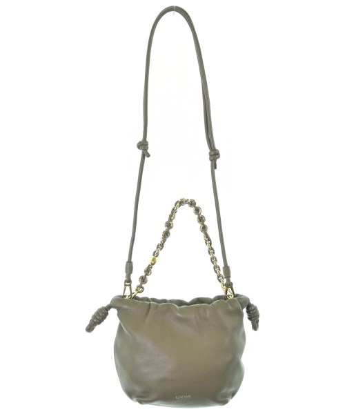 LOEWE（ロエベ）ショルダーバッグ カーキ サイズ:- レディース/2200692221082