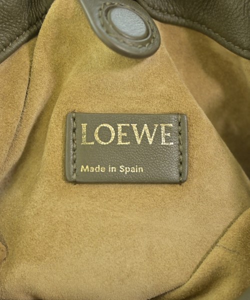 LOEWE（ロエベ）ショルダーバッグ カーキ サイズ:- レディース/2200692221082