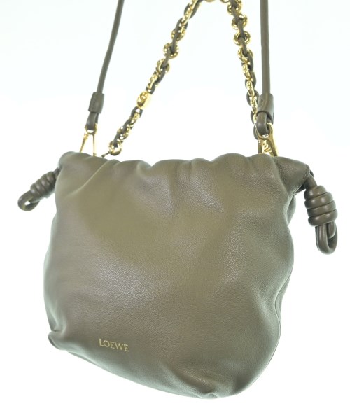 LOEWE（ロエベ）ショルダーバッグ カーキ サイズ:- レディース/2200692221082