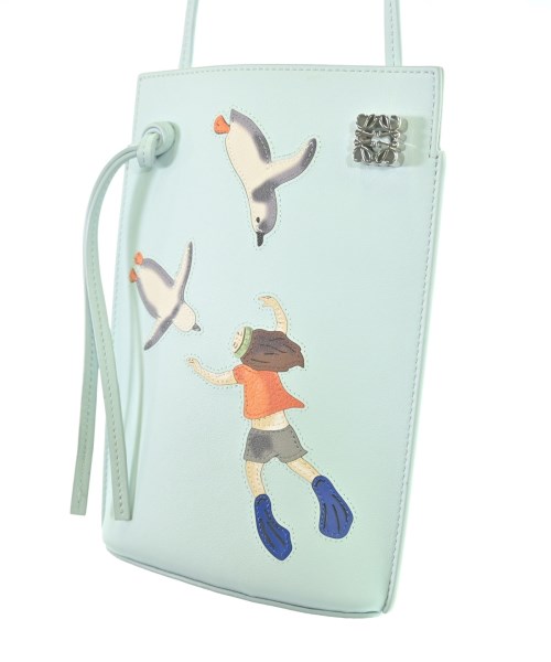 LOEWE（ロエベ）ショルダーバッグ 青 サイズ:- レディース/2200692221099
