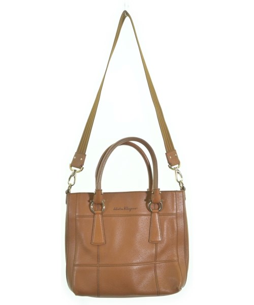 Salvatore Ferragamo（サルバトーレフェラガモ）ショルダーバッグ 茶 サイズ:- レディース/2200634870187