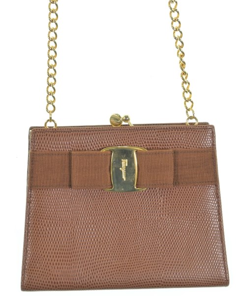 Salvatore Ferragamo(サルバトーレフェラガモ)ショルダーバッグ 茶 サイズ:-/2200635916181