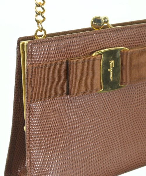Salvatore Ferragamo（サルバトーレフェラガモ）ショルダーバッグ 茶 サイズ:- レディース/2200635916181