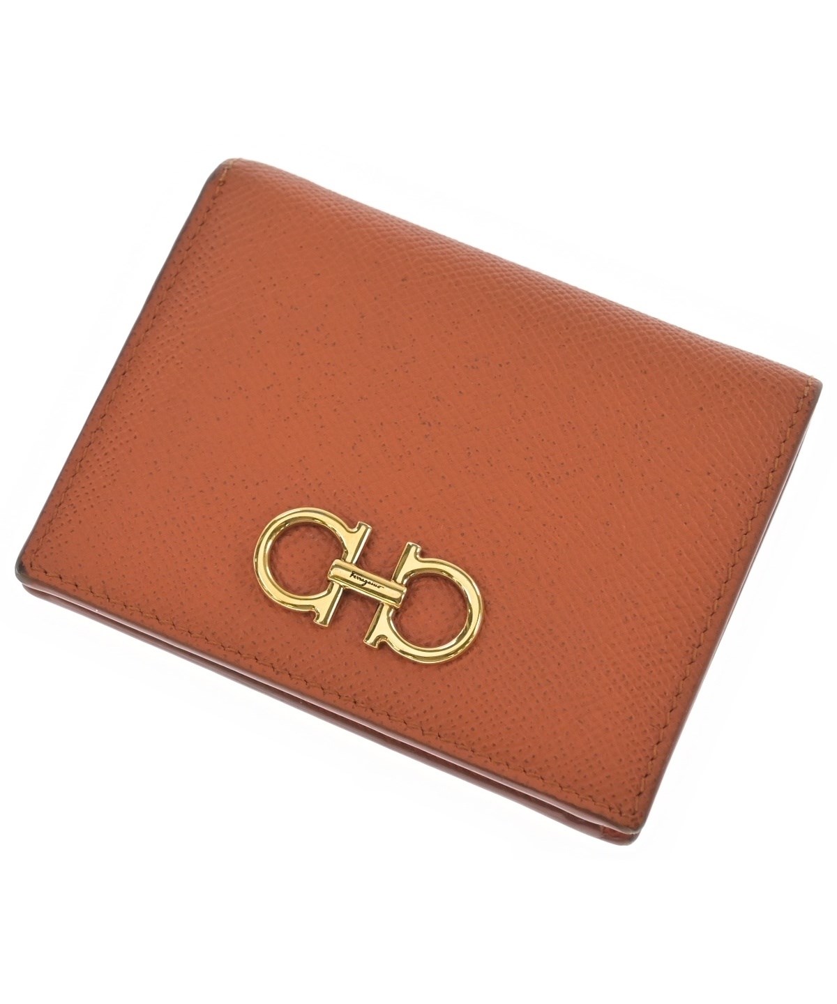 Salvatore Ferragamo 財布・ケース  オレンジ 【古着】【中古】【送料無料】 Salvatore Ferragamo（サルバトーレフェラガモ）財布・コインケース