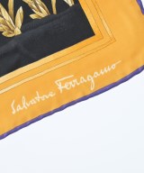 Salvatore Ferragamo（サルバトーレフェラガモ）バンダナ・スカーフ 黒 サイズ:- レディース/2200639139142