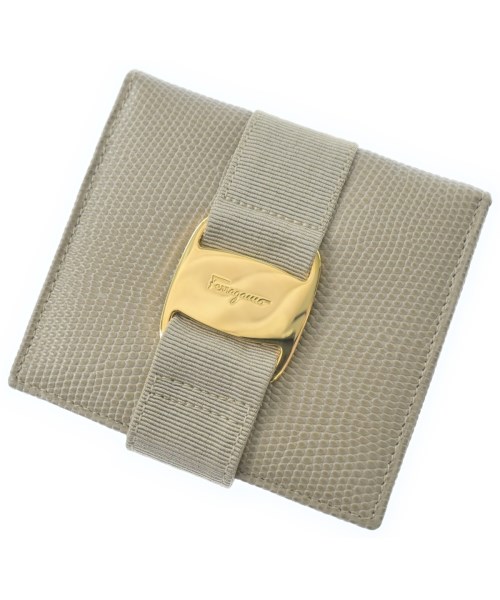 Salvatore Ferragamo(サルバトーレフェラガモ)財布・コインケース ベージュ サイズ:-/2200640467739