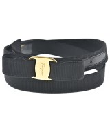 Salvatore Ferragamo（サルバトーレフェラガモ）ベルト 黒 サイズ:M レディース/2200641354038