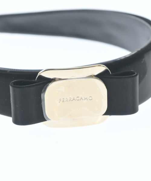 Salvatore Ferragamo（サルバトーレフェラガモ）ヘアアクセサリー 黒 サイズ:- レディース/2200641806025