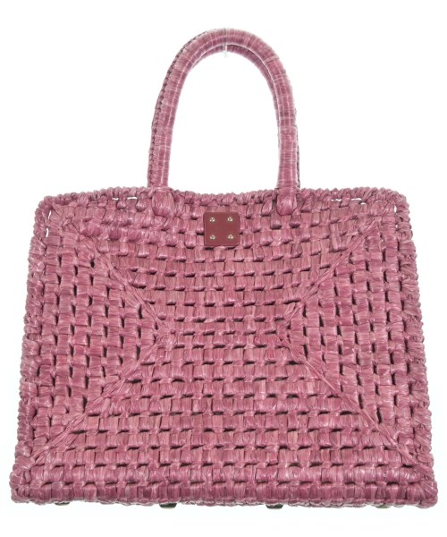 Salvatore Ferragamo（サルバトーレフェラガモ）かごバッグ ピンク サイズ:- レディース/2200633645113