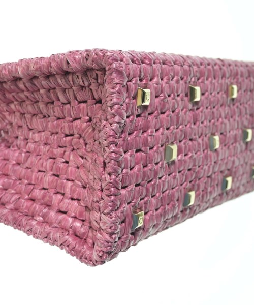 Salvatore Ferragamo（サルバトーレフェラガモ）かごバッグ ピンク サイズ:- レディース/2200633645113